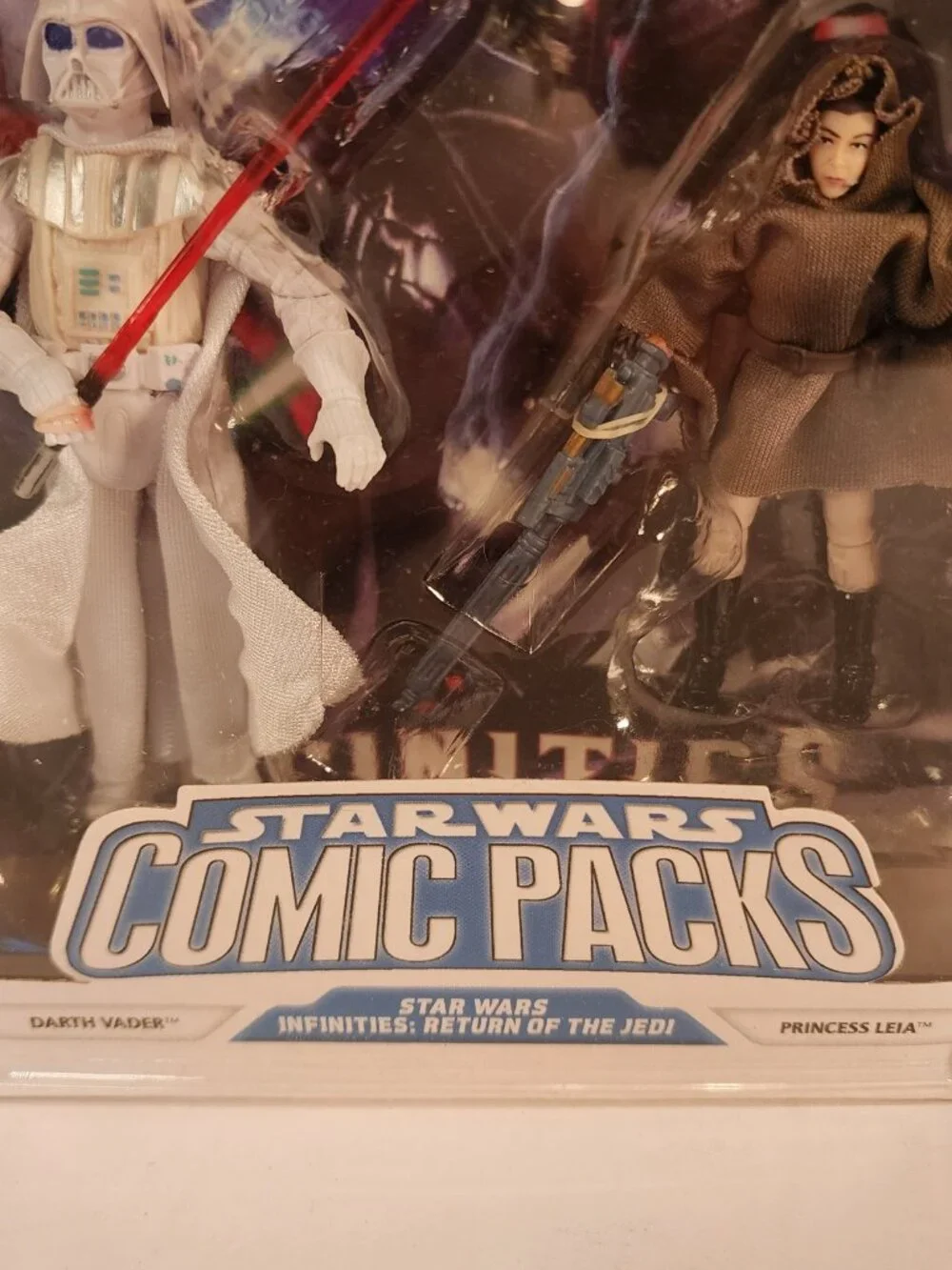 MINT IN BOX!!! Star Wars Comic Book Pack #11 Return of the Jedi figures